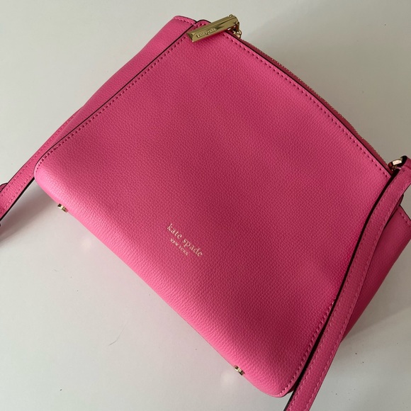 Kate Spade - Fuchsia Crossbody with Side Snaps - BRAND NEW